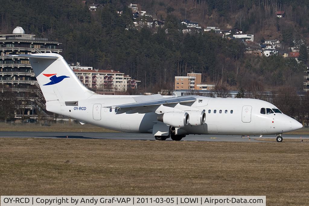 OY-RCD, 1993 British Aerospace Avro 146-RJ85 C/N E.2235, Atlantic Airways Bae146