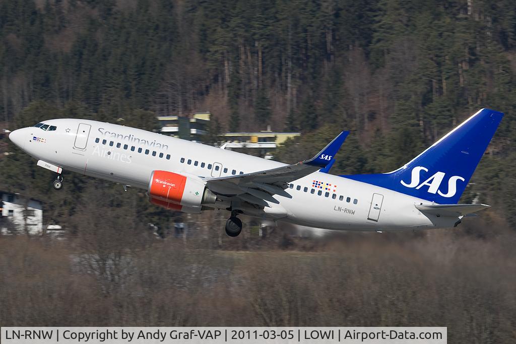 LN-RNW, 2010 Boeing 737-783 C/N 34549, Scandinavian Airlines 737-700