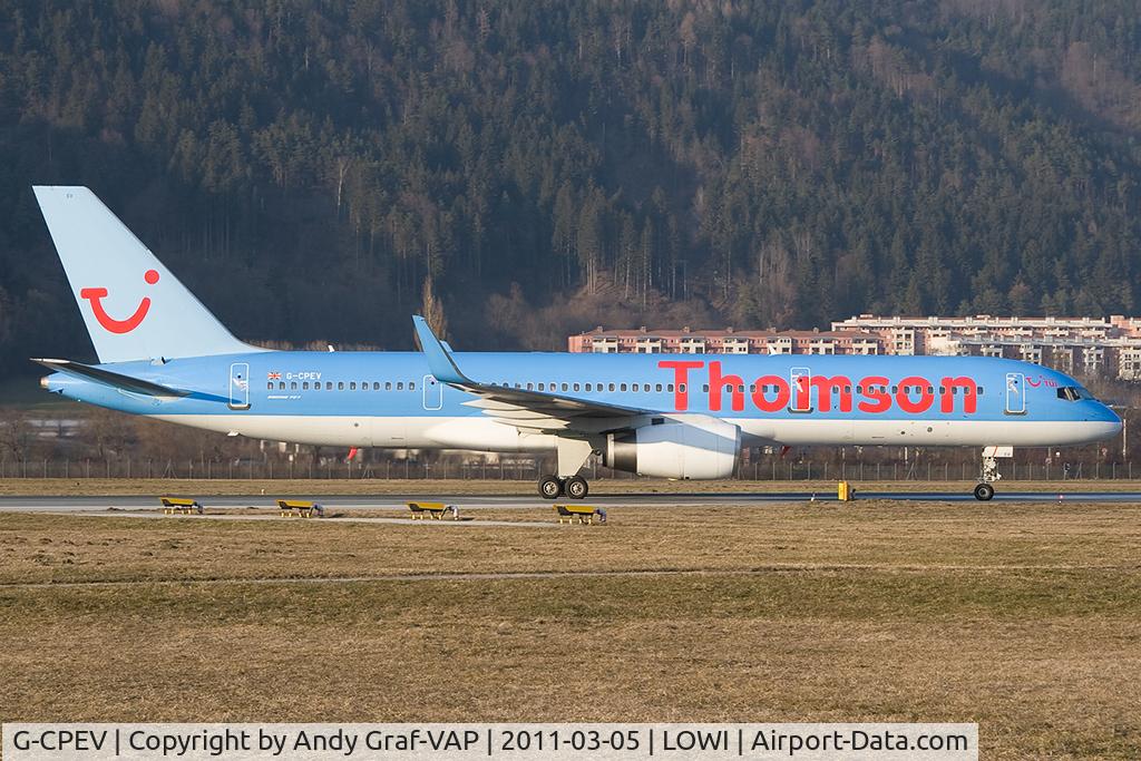 G-CPEV, 1999 Boeing 757-236 C/N 29943, Thomason 757-200