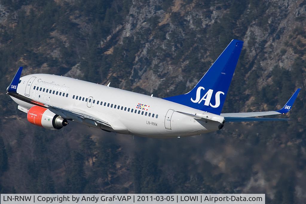 LN-RNW, 2010 Boeing 737-783 C/N 34549, Scandinavian Airlines 737-700