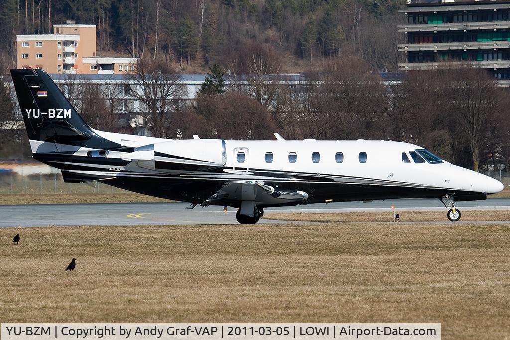 YU-BZM, 2009 Cessna 560XLS Citation Excel+ C/N 560-6037, Cessna 560