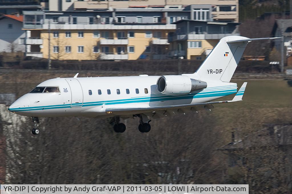 YR-DIP, 2000 Bombardier Challenger 604 (CL-600-2B16) C/N 5475, CL-600