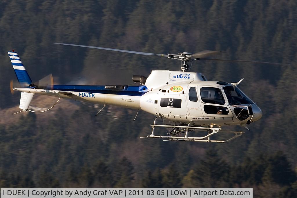 I-DUEK, Eurocopter AS-350B-3 Ecureuil Ecureuil C/N 3300, Elikos AS350