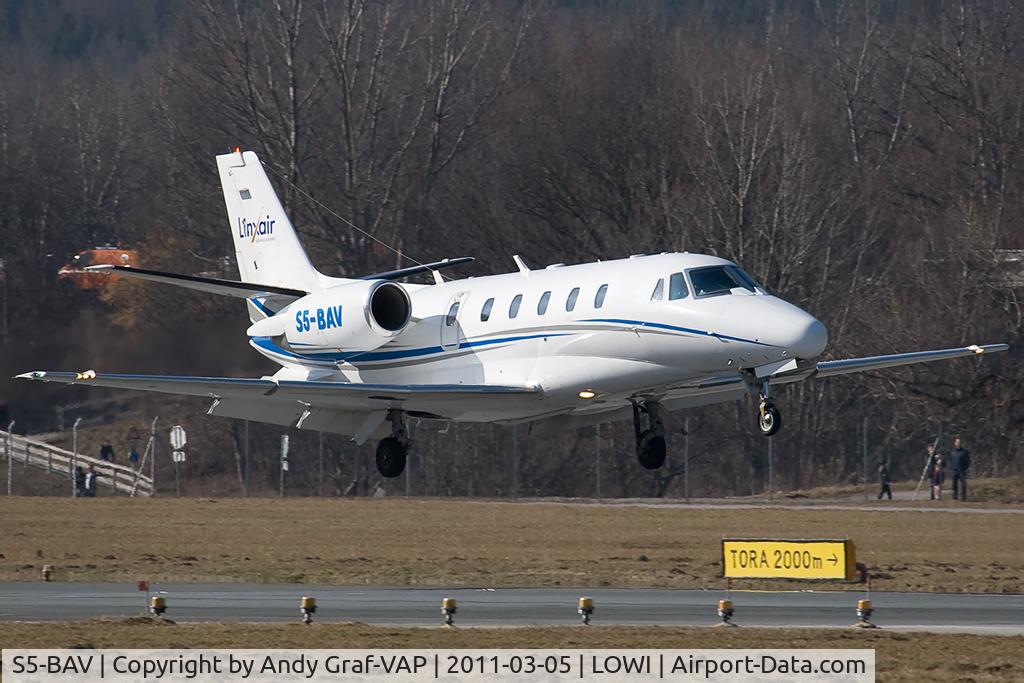 S5-BAV, 2006 Cessna 560XL Citation C/N 560-5660, Cessna 560