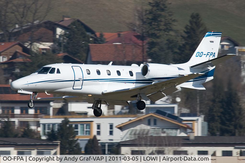 OO-FPA, 2002 Cessna 560XL  Citation Excel C/N 560-5248, Cessna 560