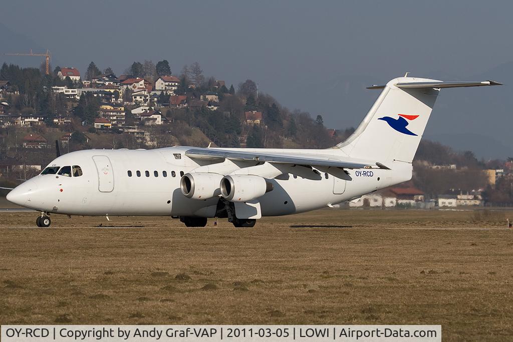 OY-RCD, 1993 British Aerospace Avro 146-RJ85 C/N E.2235, Atlantic Airways Bae146