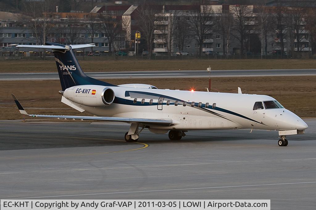 EC-KHT, 2007 Embraer EMB-135BJ Legacy C/N 14500863, EMB135