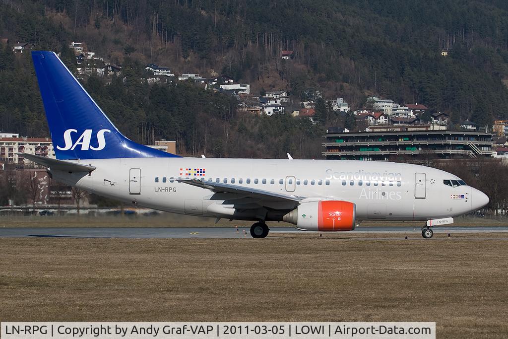 LN-RPG, 1999 Boeing 737-683 C/N 28310, Scandinavian Airlines 737-700