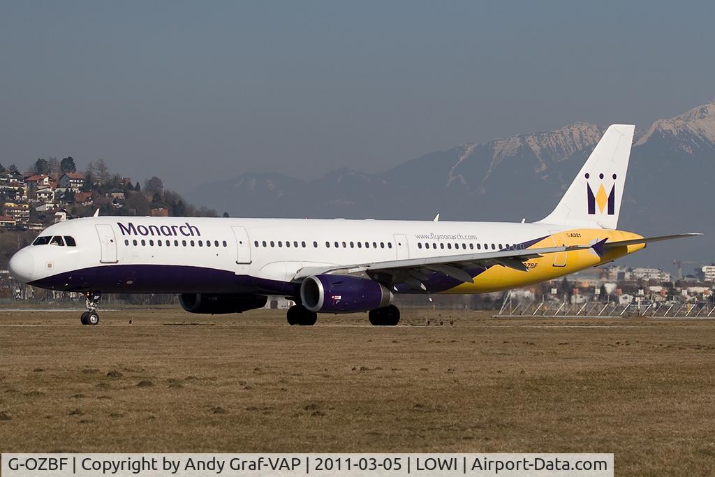 G-OZBF, 2002 Airbus A321-231 C/N 1763, Momarch A321
