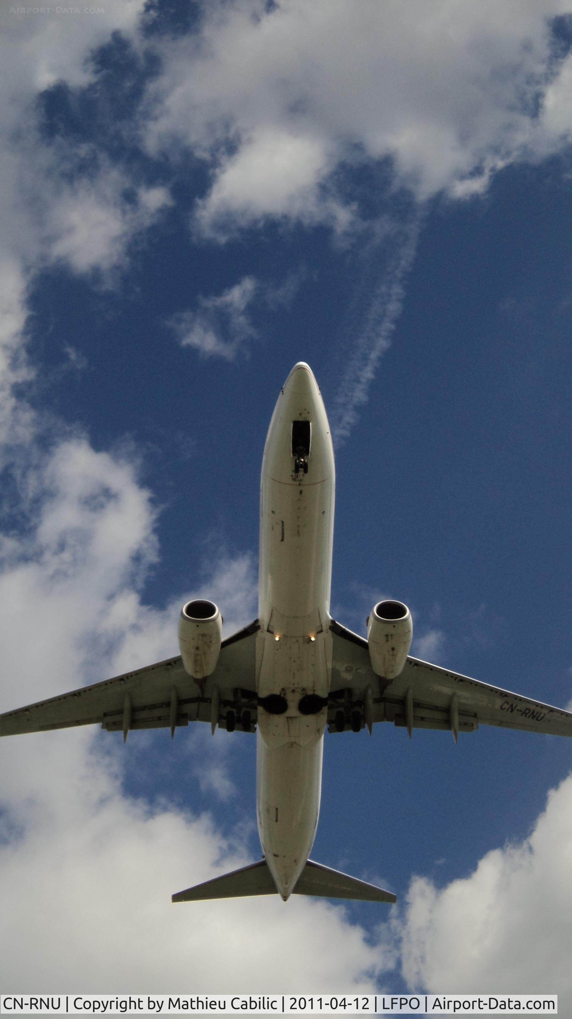 CN-RNU, 2002 Boeing 737-8B6 C/N 28987, Boeing 737-8B6