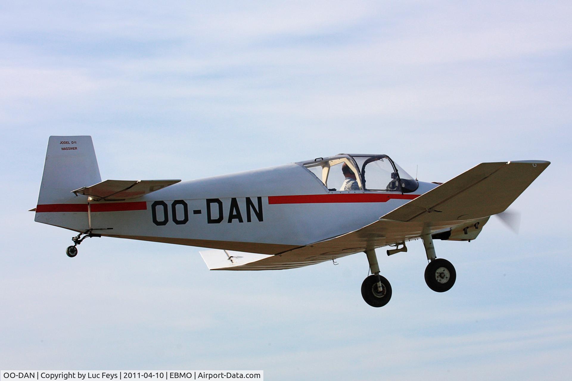 OO-DAN, Jodel D-112 C/N 1305, Moorslede Belgium