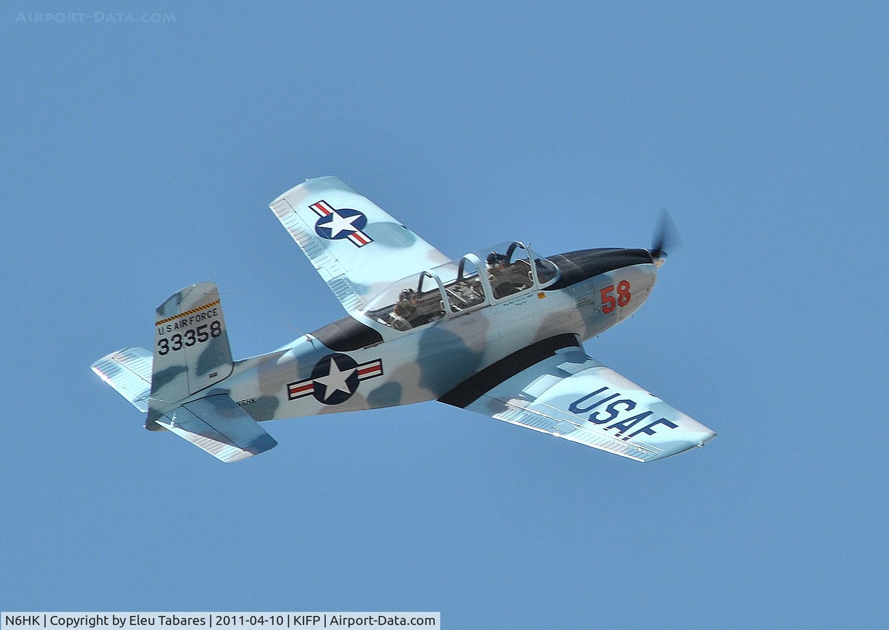 N6HK, Beech T-34A (A45) Mentor C/N G-119, Taken at the Legends Over The Colorado Fly-In in Bullhead City, Arizona.
