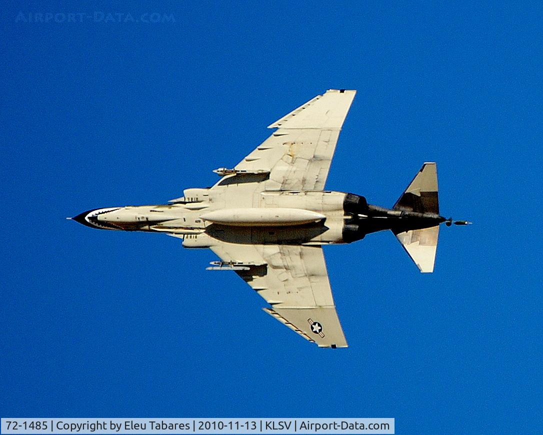 72-1485, 1972 McDonnell Douglas F-4E Phantom II C/N 4442, Taken over Nellis Air Force Base, Nevada.