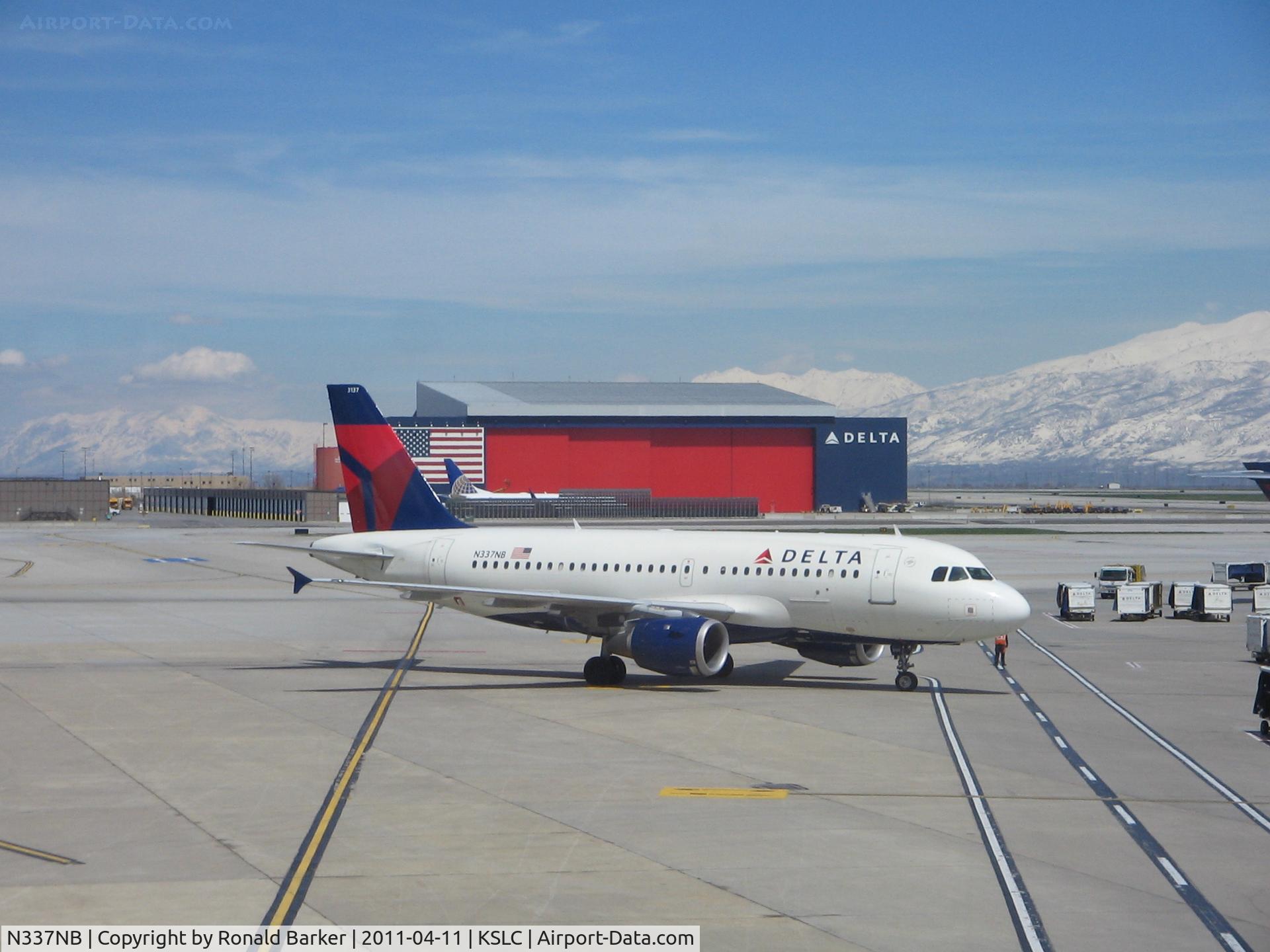 N337NB, 2002 Airbus A319-114 C/N 1685, N337NB at SLC