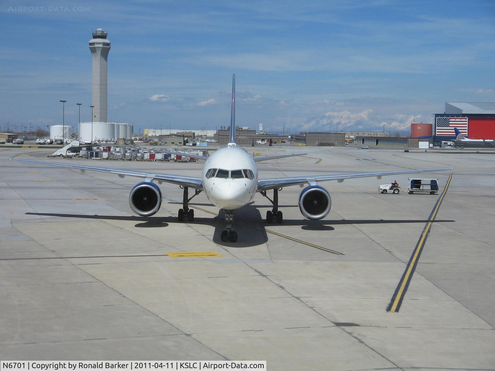 N6701, 1999 Boeing 757-232 C/N 30187, My ride ATL to SLC