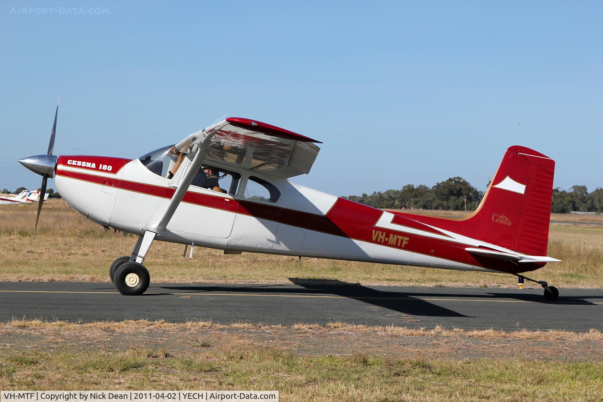 VH-MTF, Cessna 180 Skywagon C/N 32776, YECH AAAA Ntional fly in 2011