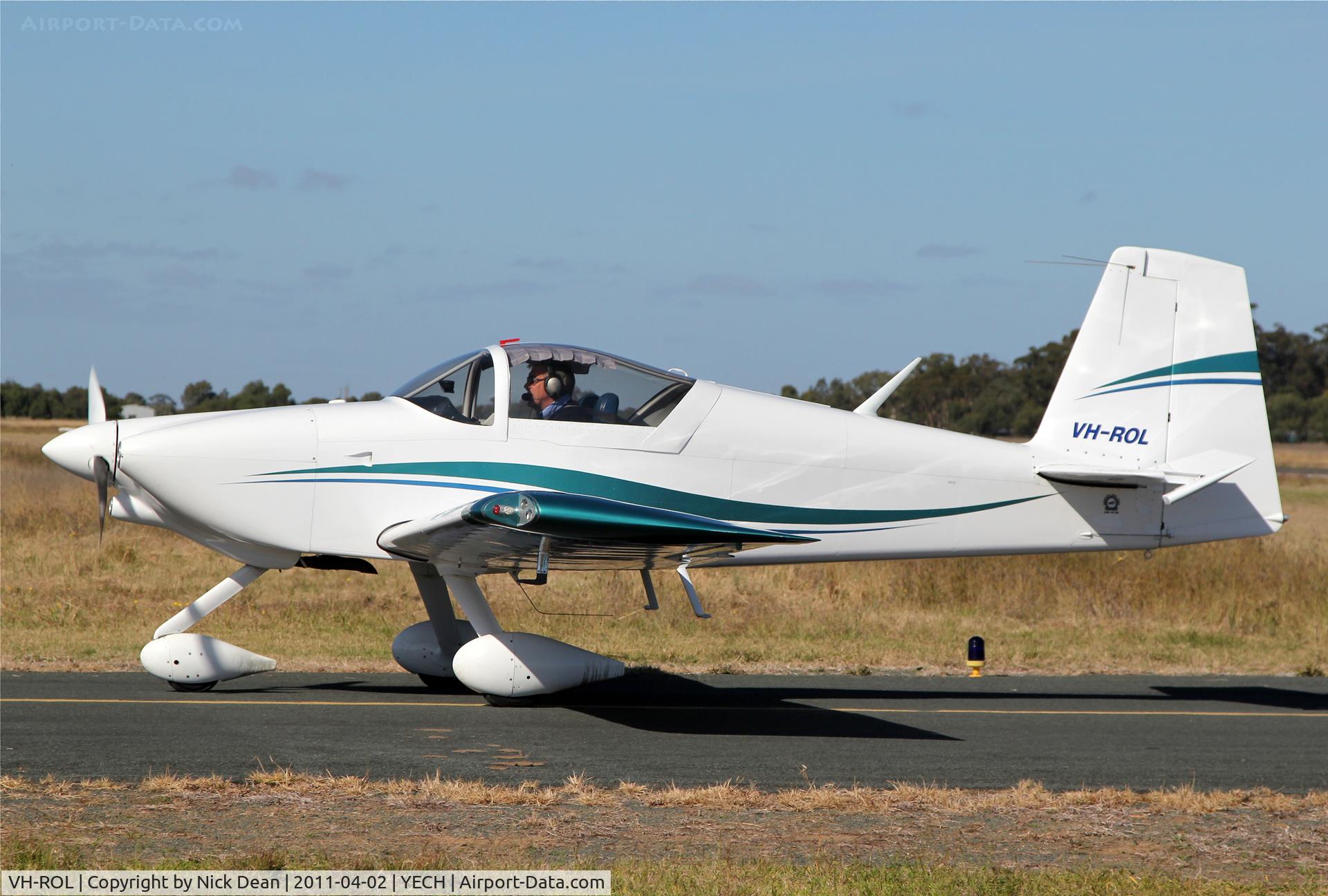 VH-ROL, 2006 Vans RV-7A C/N 72433, YECH AAAA National fly in 2011