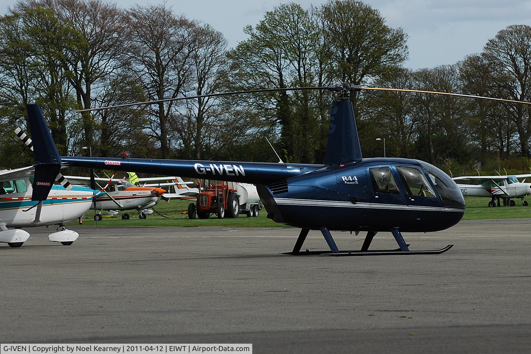 G-IVEN, 2004 Robinson R44 Raven II C/N 10442, Parked on the ramp at Weston