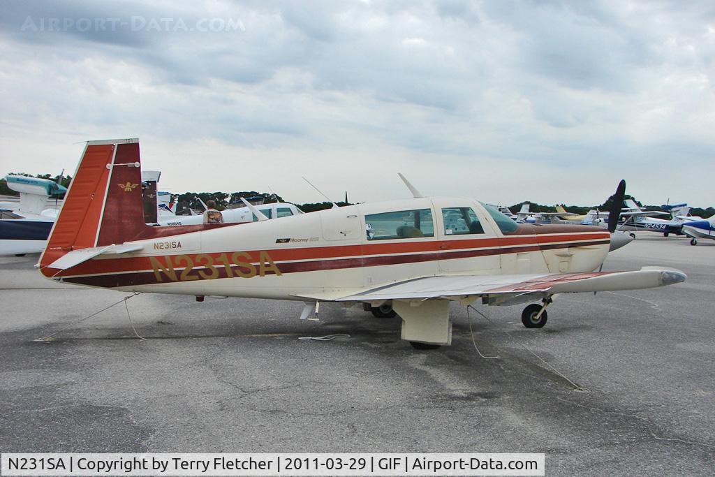 N231SA, 1979 Mooney M20K C/N 25-0197, 1979 Mooney Aircraft Corp. M20K, c/n: 25-0197