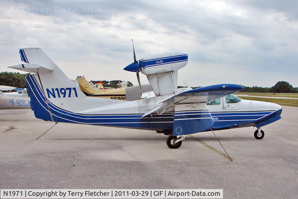 N1971, Lake LA-250 C/N 2, Lake Aircraft Inc LA250, c/n: 2