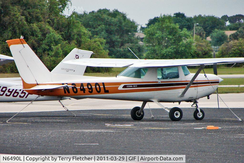 N6490L, Cessna 152 C/N 15284417, Cessna 152, c/n: 15284417