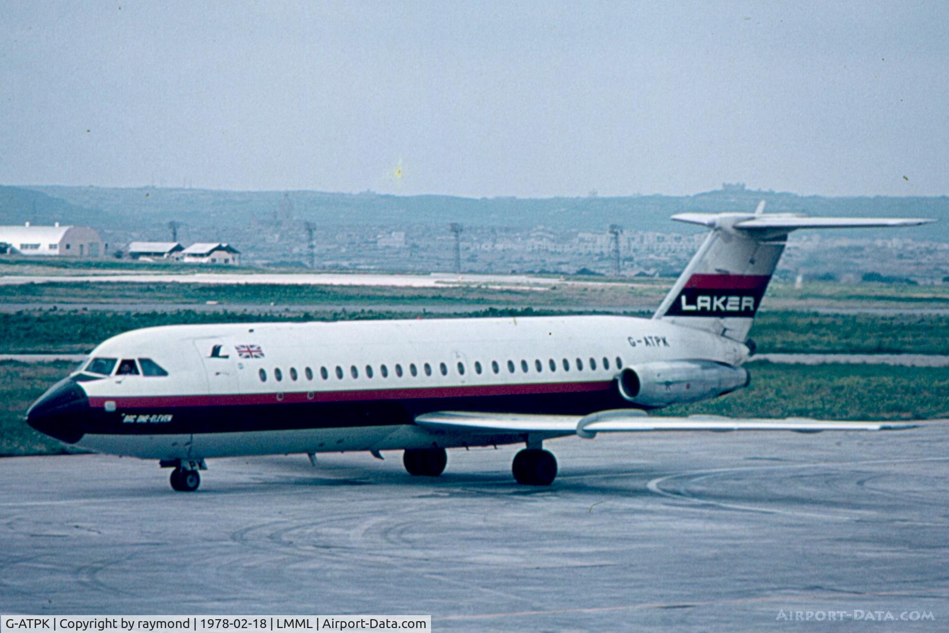 G-ATPK, 1966 BAC 111-301AG One-Eleven C/N BAC.034, BAC111 G-ATPK Laker Airways