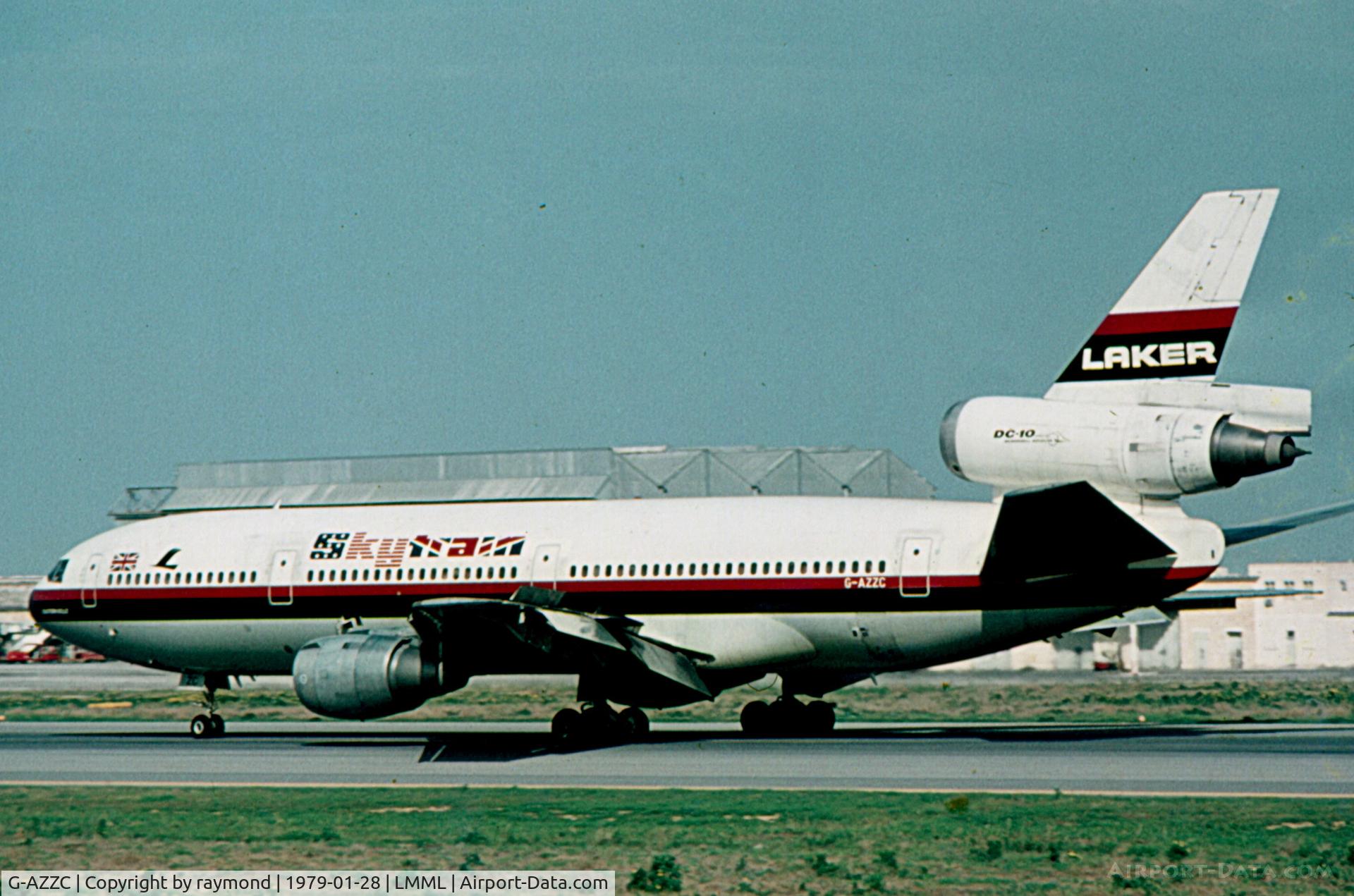 G-AZZC, 1972 McDonnell Douglas DC-10-10 C/N 46905, DC10 G-AZZC Laker Skytrain
