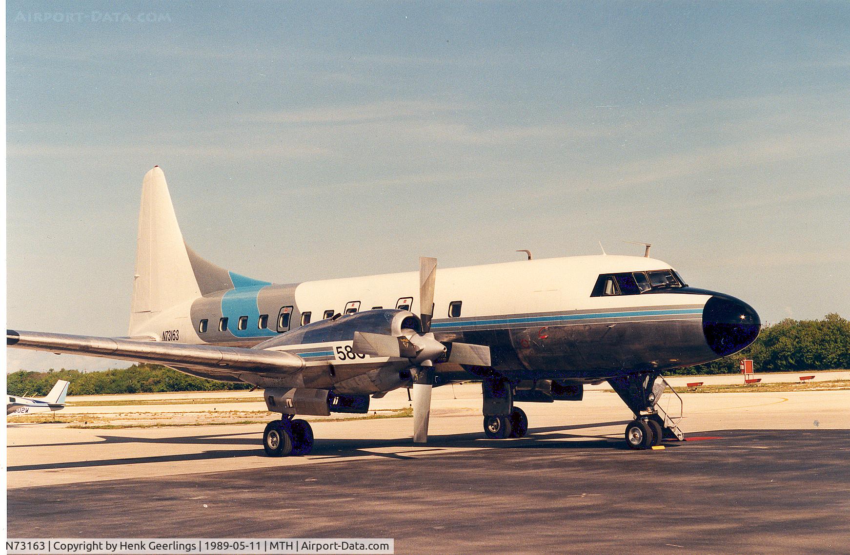 N73163, Convair 580 C/N 366, Key West