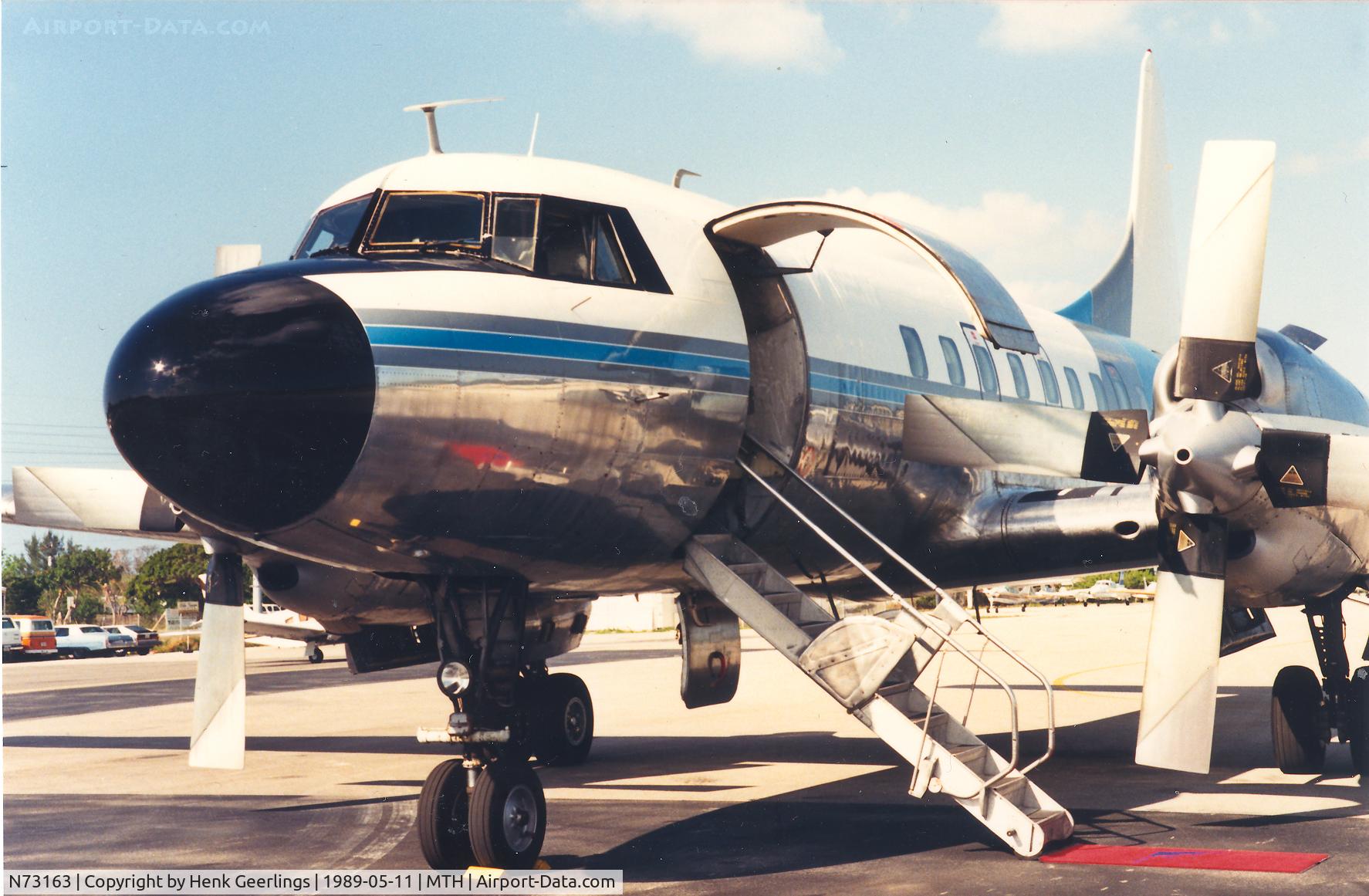 N73163, Convair 580 C/N 366, Key West