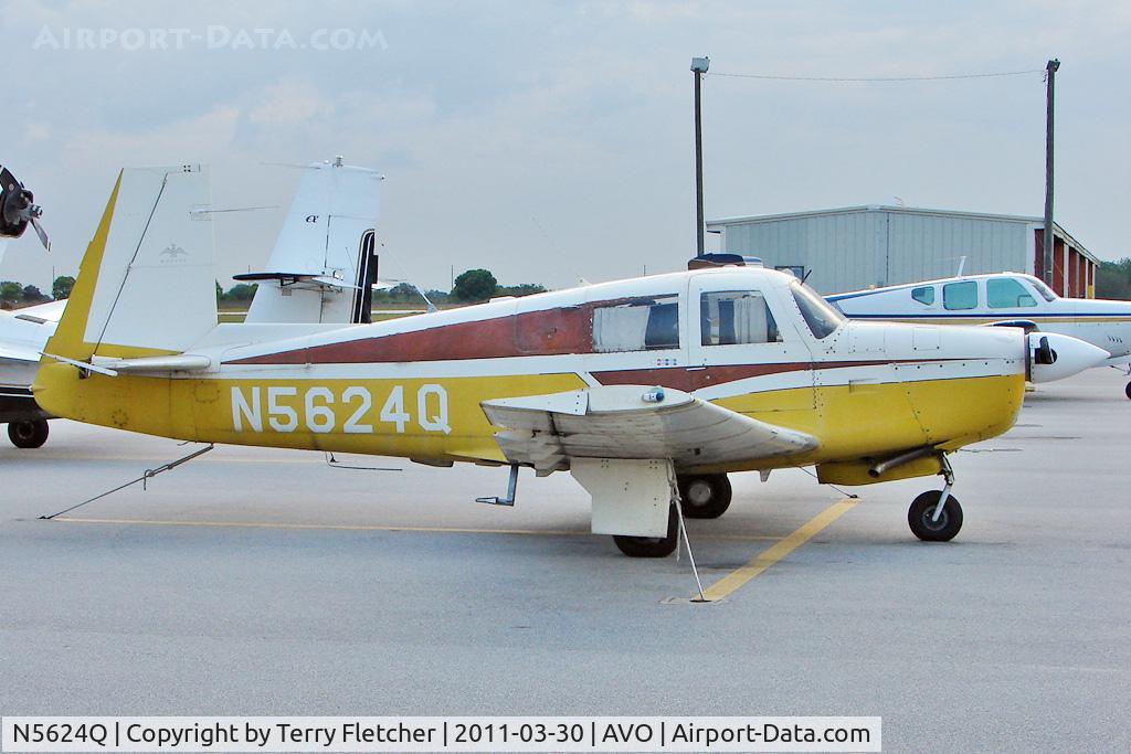N5624Q, 1965 Mooney M20E C/N 668, 1965 Mooney M20E, c/n: 668