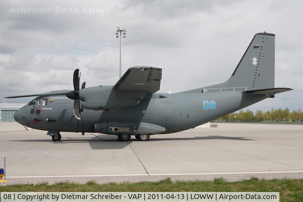 08, Alenia C-27J Spartan C/N 4143, Aeritalia C27 Spartan Lithuanian Air Force