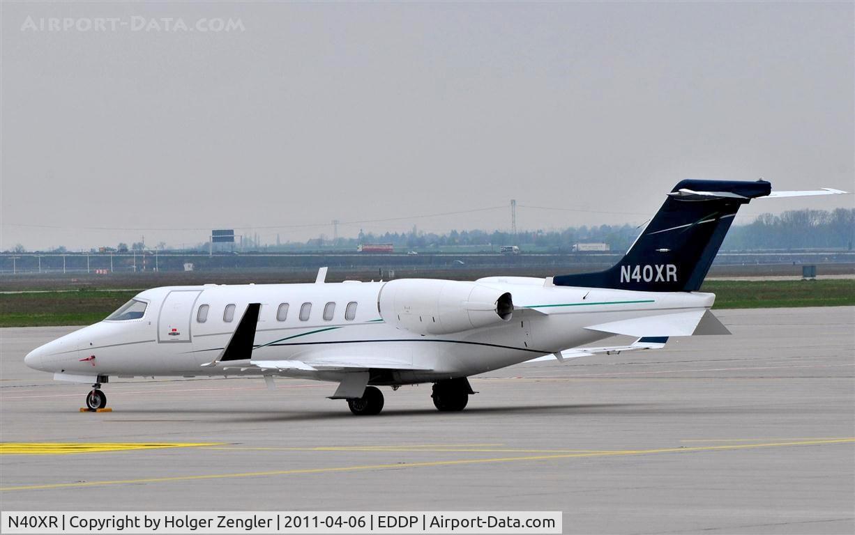 N40XR, 2005 Learjet 45 C/N 2028, Small beauty on visit.