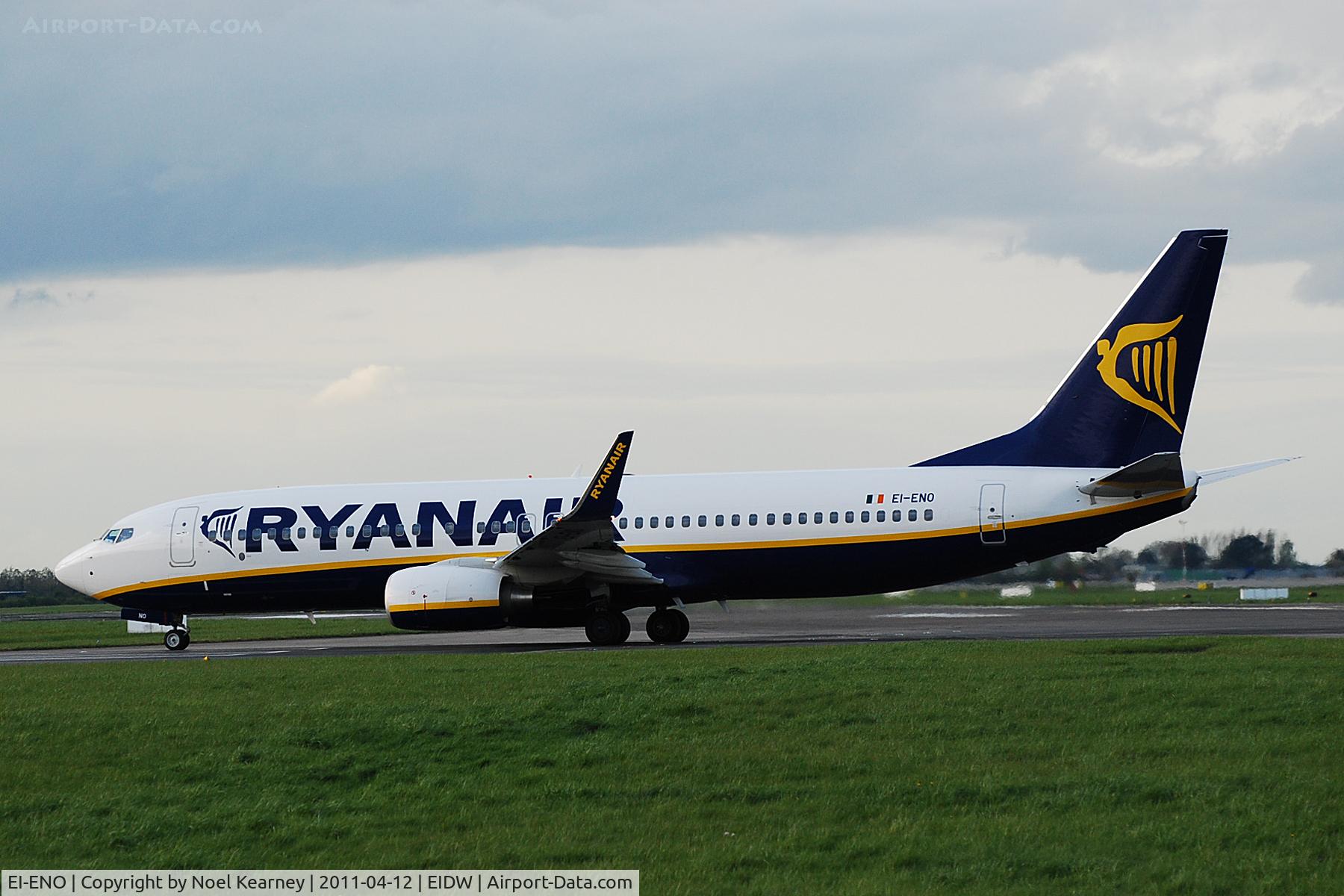 EI-ENO, 2010 Boeing 737-8AS C/N 40302, Departing off Rwy 28.