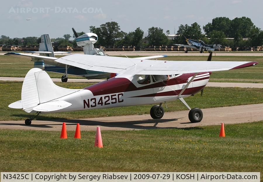 N3425C, 1954 Cessna 170B C/N 26468, EAA AirVenture 2009