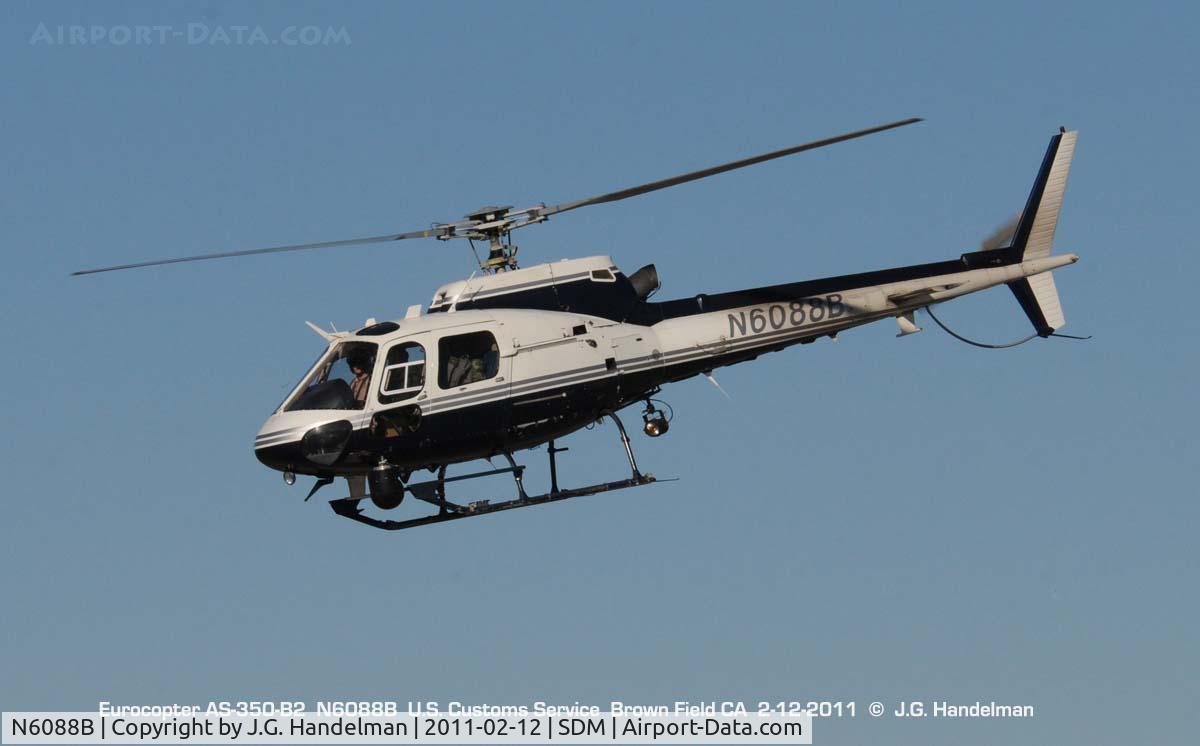 N6088B, 1993 Eurocopter AS-350B-2 Ecureuil Ecureuil C/N 2691, at Brown Field