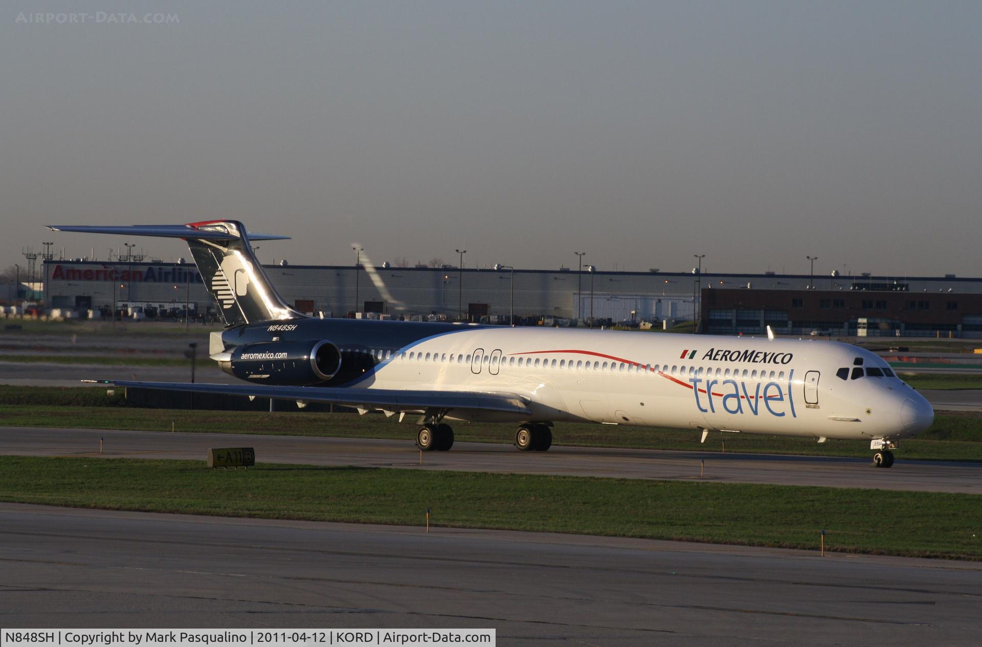 N848SH, 1989 McDonnell Douglas MD-83 (DC-9-83) C/N 49848, MD-83