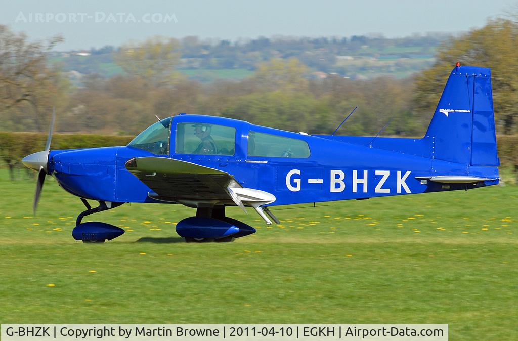 G-BHZK, 1978 Gulfstream American AA-5B Tiger C/N AA5B-0743, SHOT AT HEADCORN