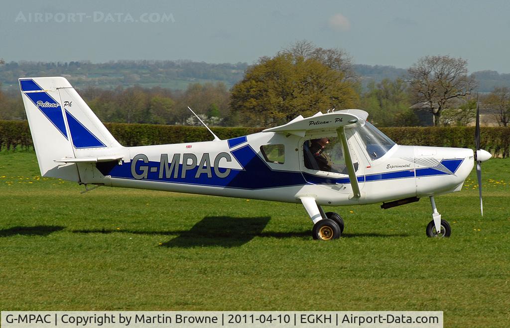 G-MPAC, 2001 Ultravia Pelican Club PL C/N PFA 165-12944, SHOT AT HEADCORN
