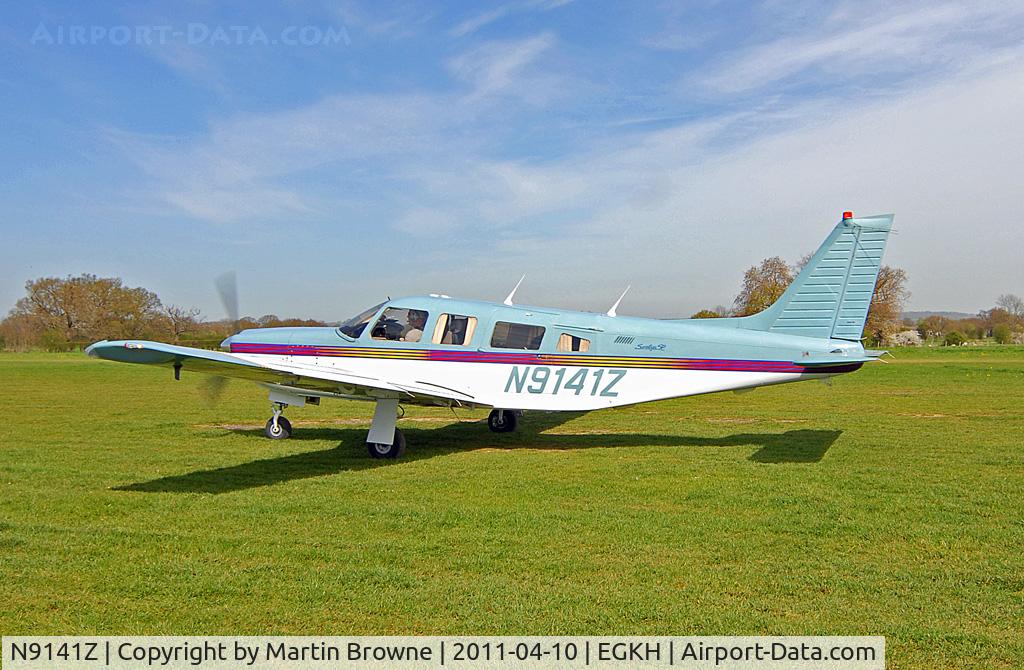N9141Z, 1988 Piper PA-32R-301 Saratoga II HP C/N 3213016, SHOT AT HEADCORN