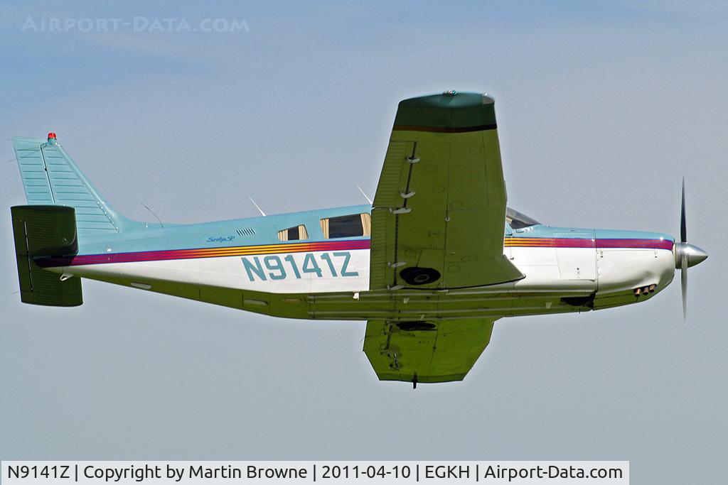 N9141Z, 1988 Piper PA-32R-301 Saratoga II HP C/N 3213016, SHOT AT HEADCORN