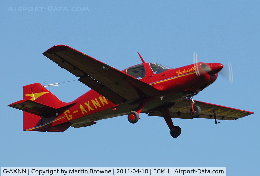 G-AXNN, 1969 Beagle B-121 Pup Series 2 (Pup 150) C/N B121-104, SHOT AT HEADCORN