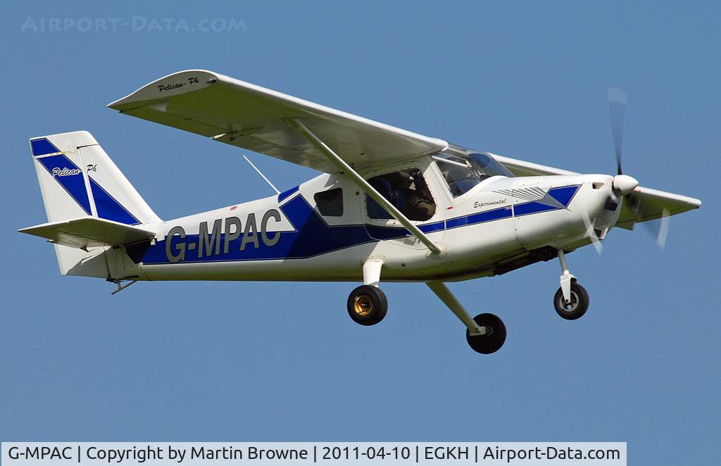 G-MPAC, 2001 Ultravia Pelican Club PL C/N PFA 165-12944, SHOT AT HEADCORN