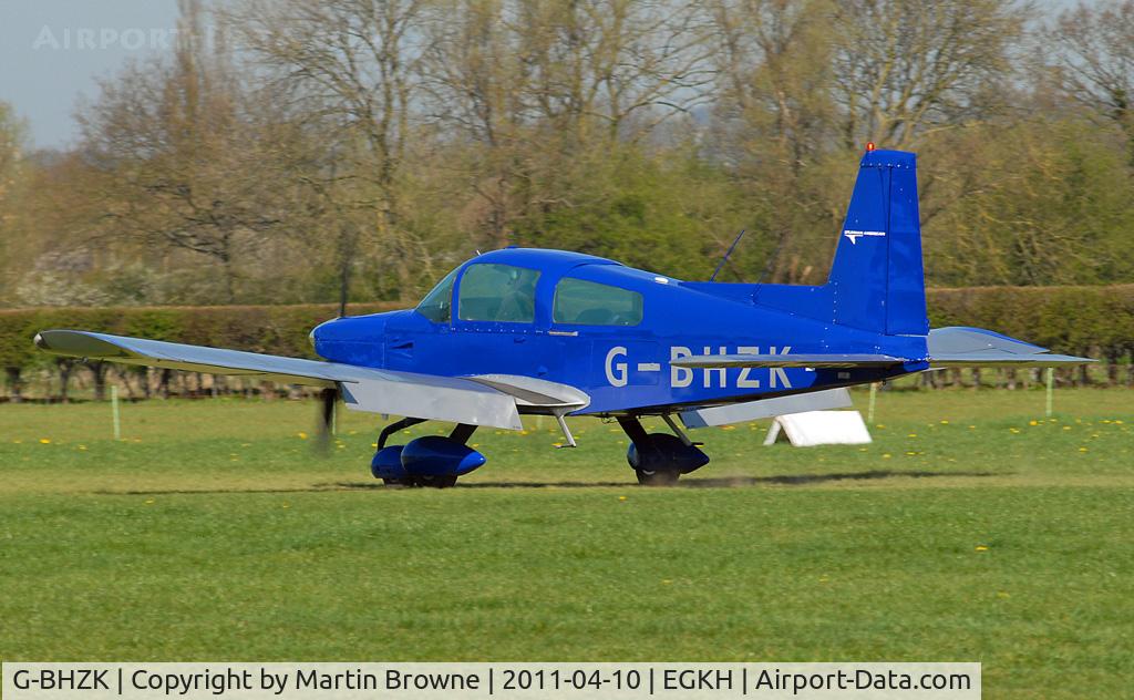 G-BHZK, 1978 Gulfstream American AA-5B Tiger C/N AA5B-0743, SHOT AT HEADCORN