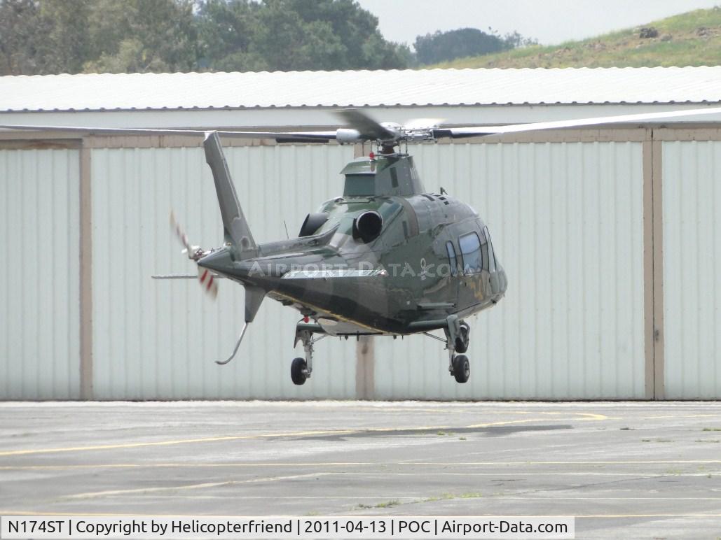 N174ST, 2001 Agusta A-109E Power C/N 11115, Landing
