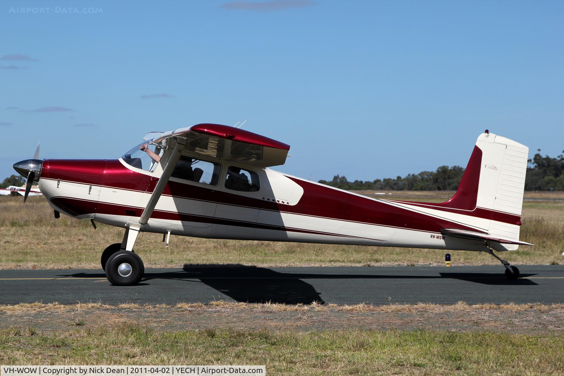 VH-WOW, 1958 Cessna 172 C/N 36878, YECH AAAA National fly in 2011