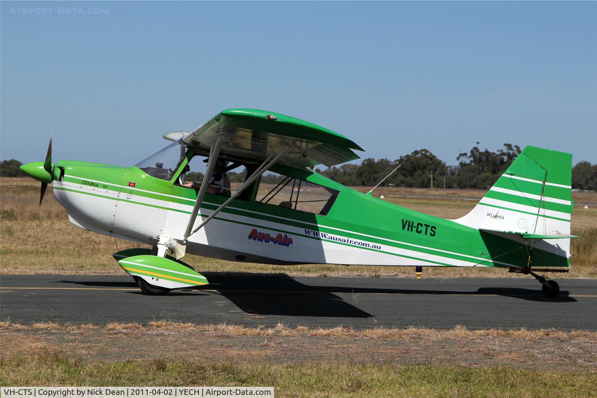 VH-CTS, 1980 American Champion 7GCAA Citabria C/N 395-80, YECH AAAA National fly in 2011