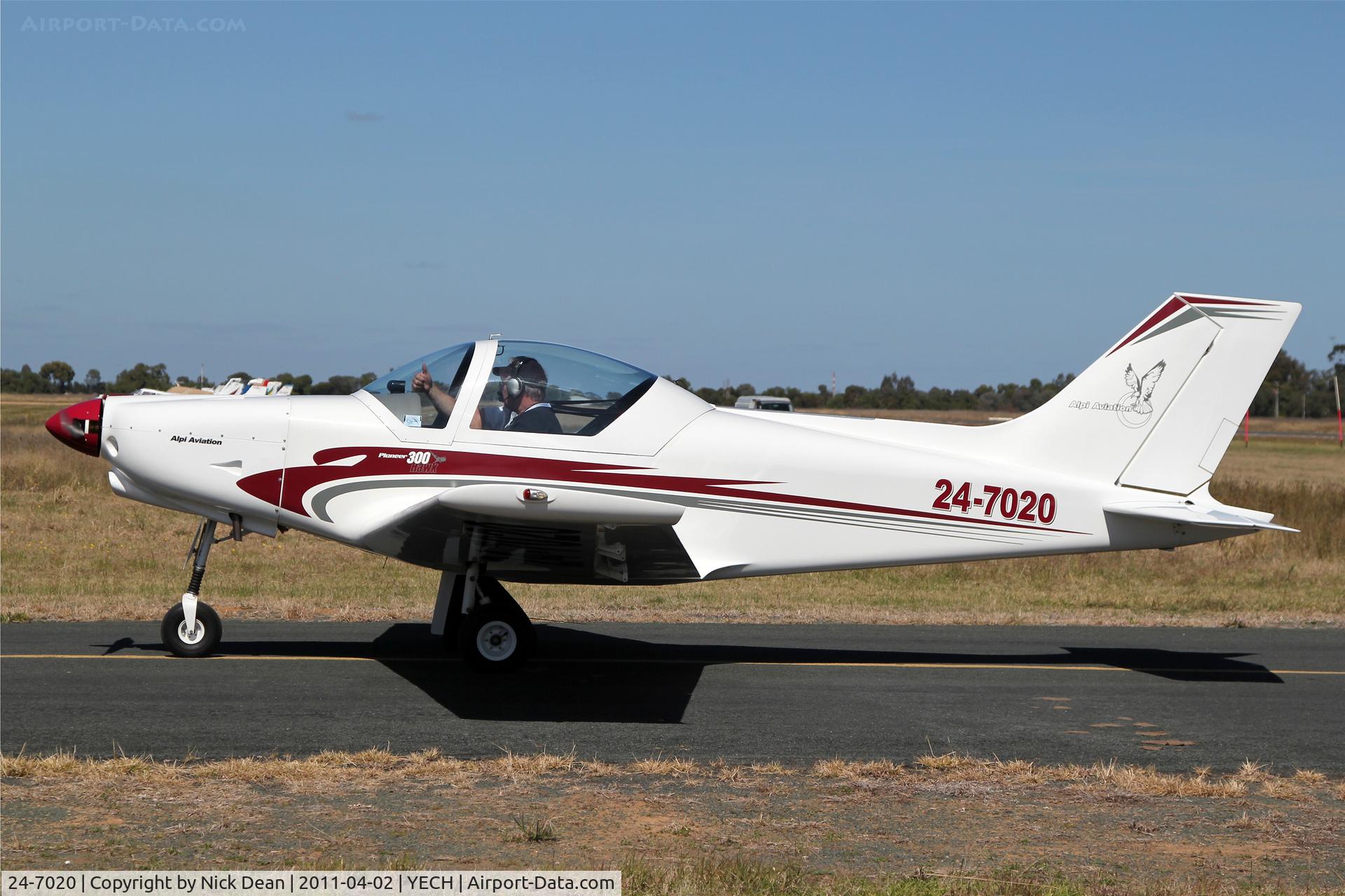 24-7020, Alpi Aviation Pioneer 300 C/N 259, YECH AAAA National fly in