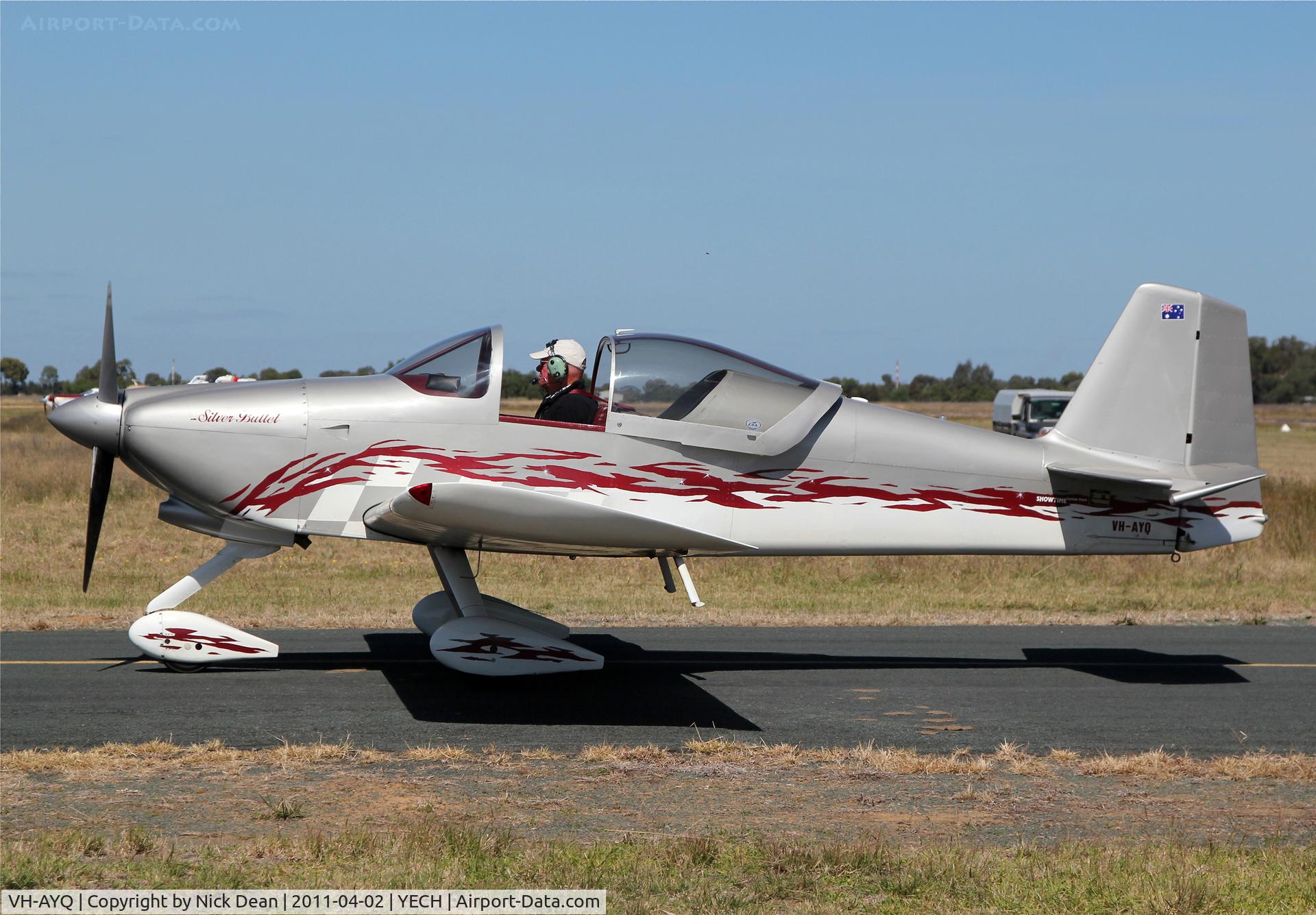 VH-AYQ, 1995 Akin SLA-1 C/N 7101995, YECH AAAA National fly in 2011