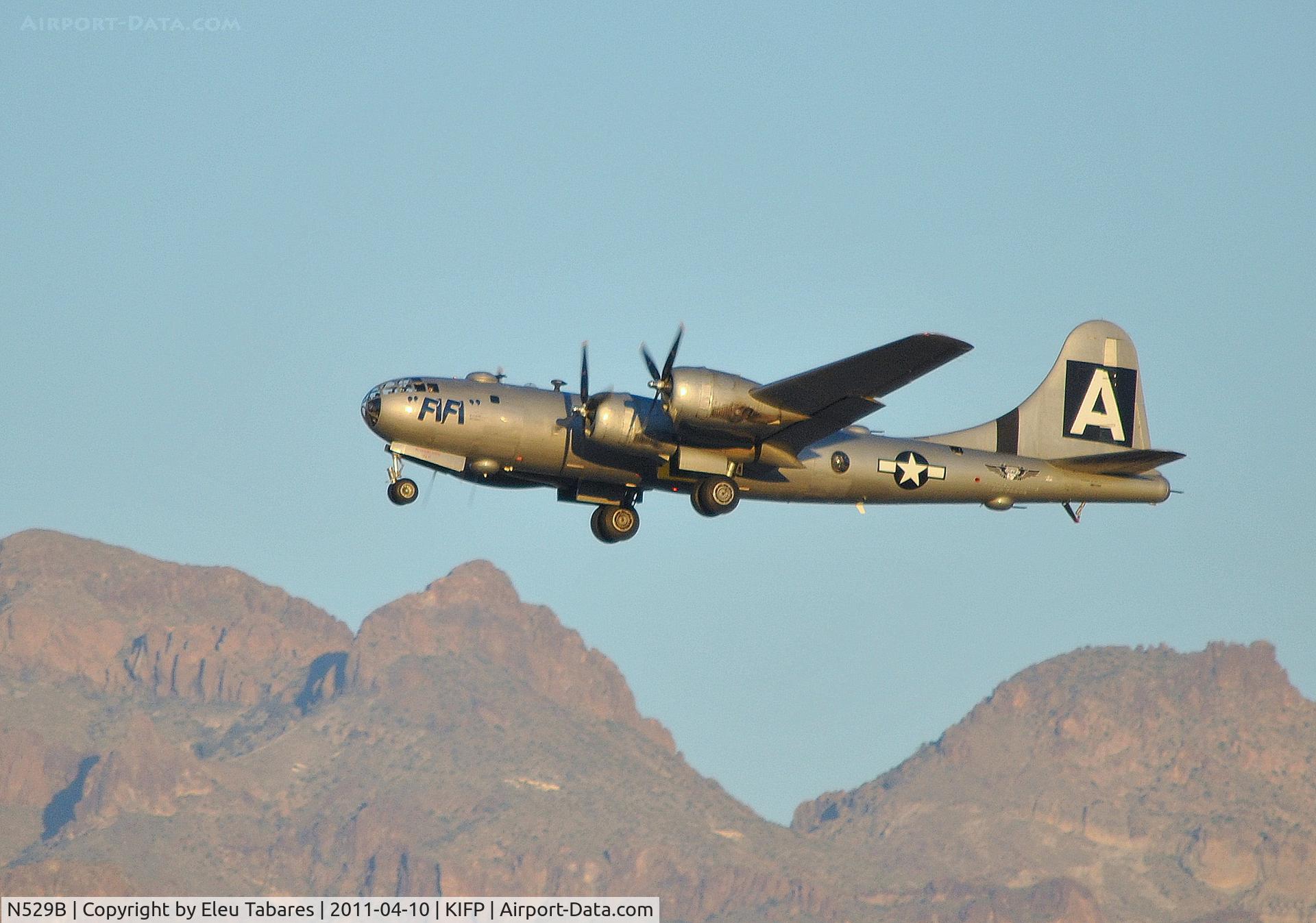 N529B, 1944 Boeing B-29A-60-BN Superfortress C/N 11547, Taken during Legends Over The Colorado Fly-In in Bullhead City, Arizona.