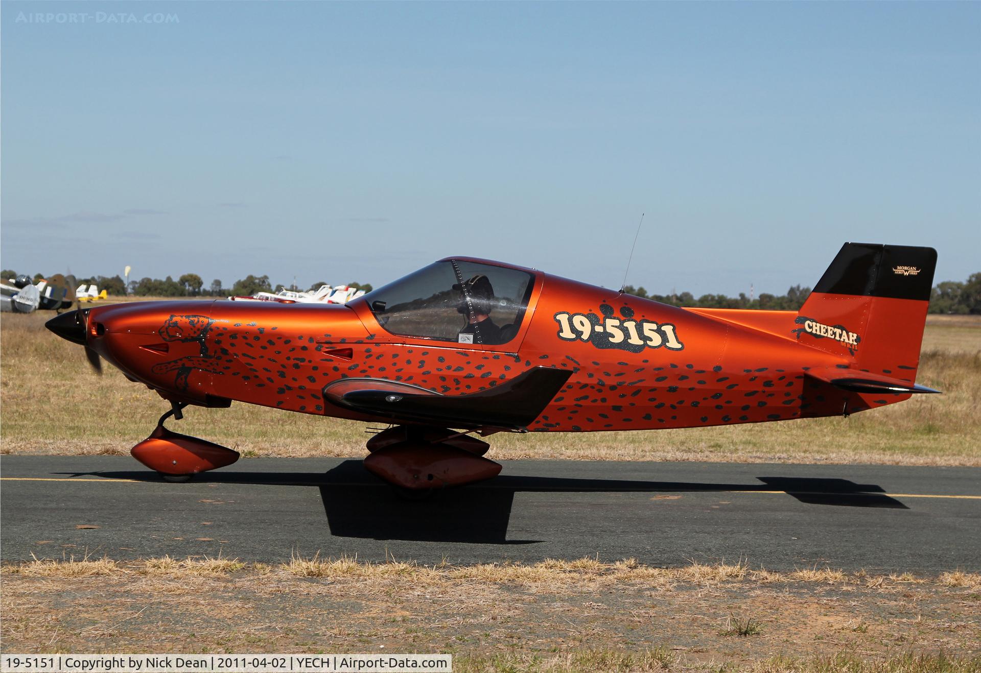 19-5151, Morgan Aeroworks Cheetah C/N 19, YECH AAAA National fly in 2011